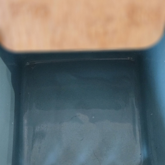 Ceramic Turquoise Garlic Keeper - Picture 4 of 8